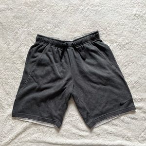 Nike Dri Fit Athletic Shorts, gray size medium, great condition